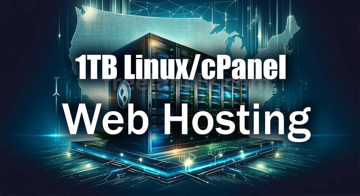 I Provide Premium 1TB Linux Web Hosting with cPanel on US Server-24-7 Support