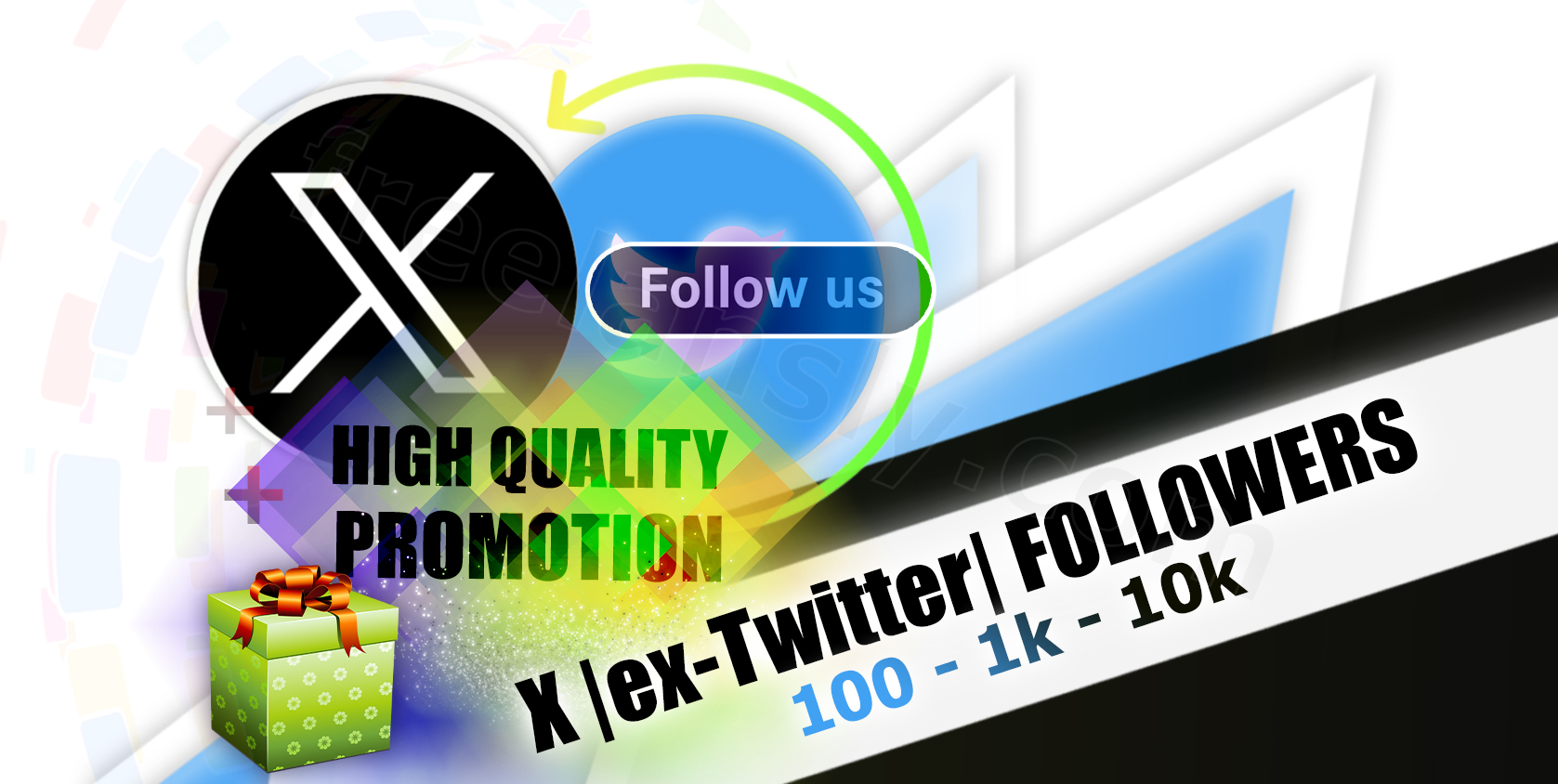 We Boost Your X (Ex-Twitter) Followers with Our Superior Promotion Services